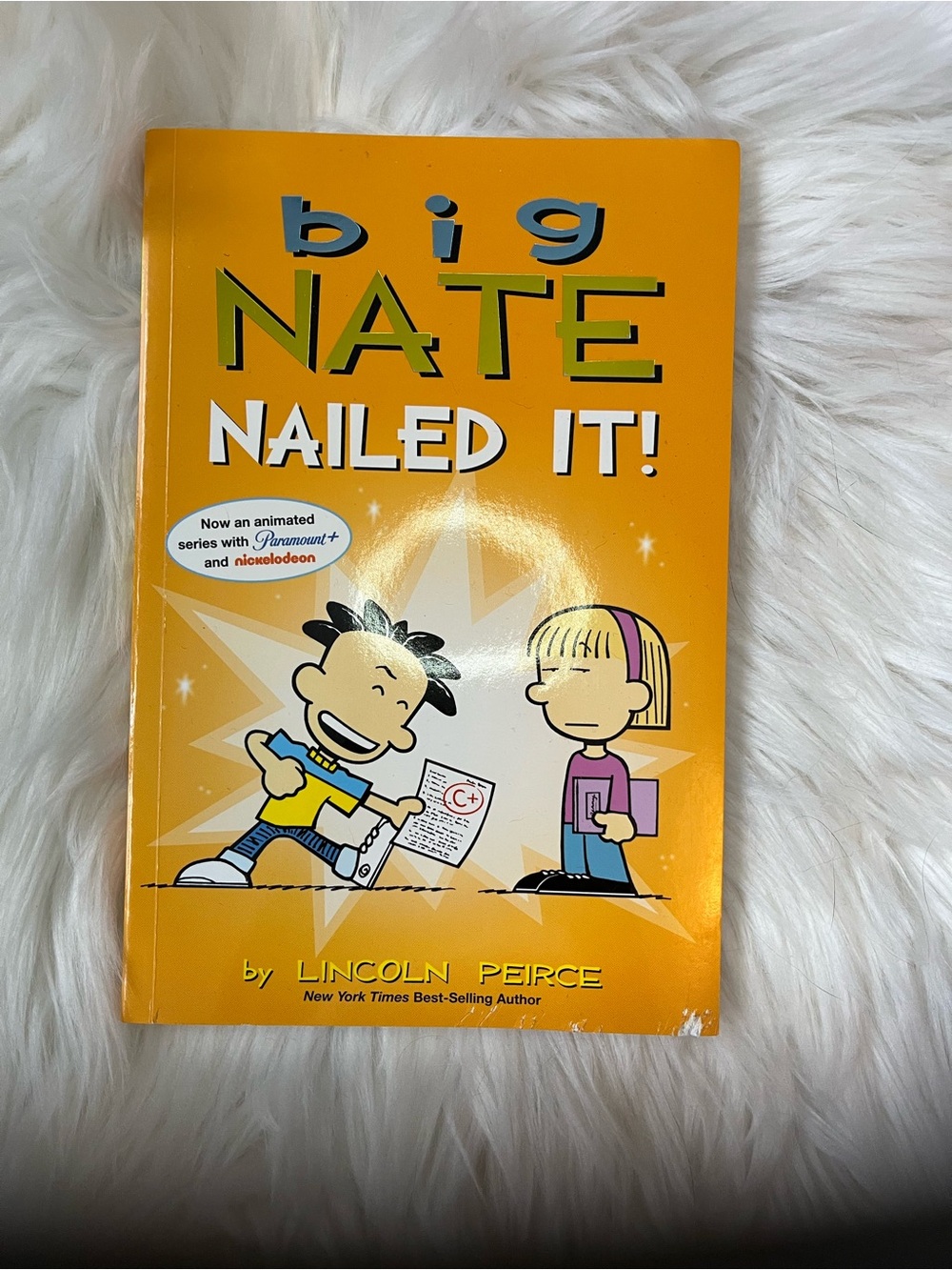Big Nate: Nailed It! Paperback Book - Yellow